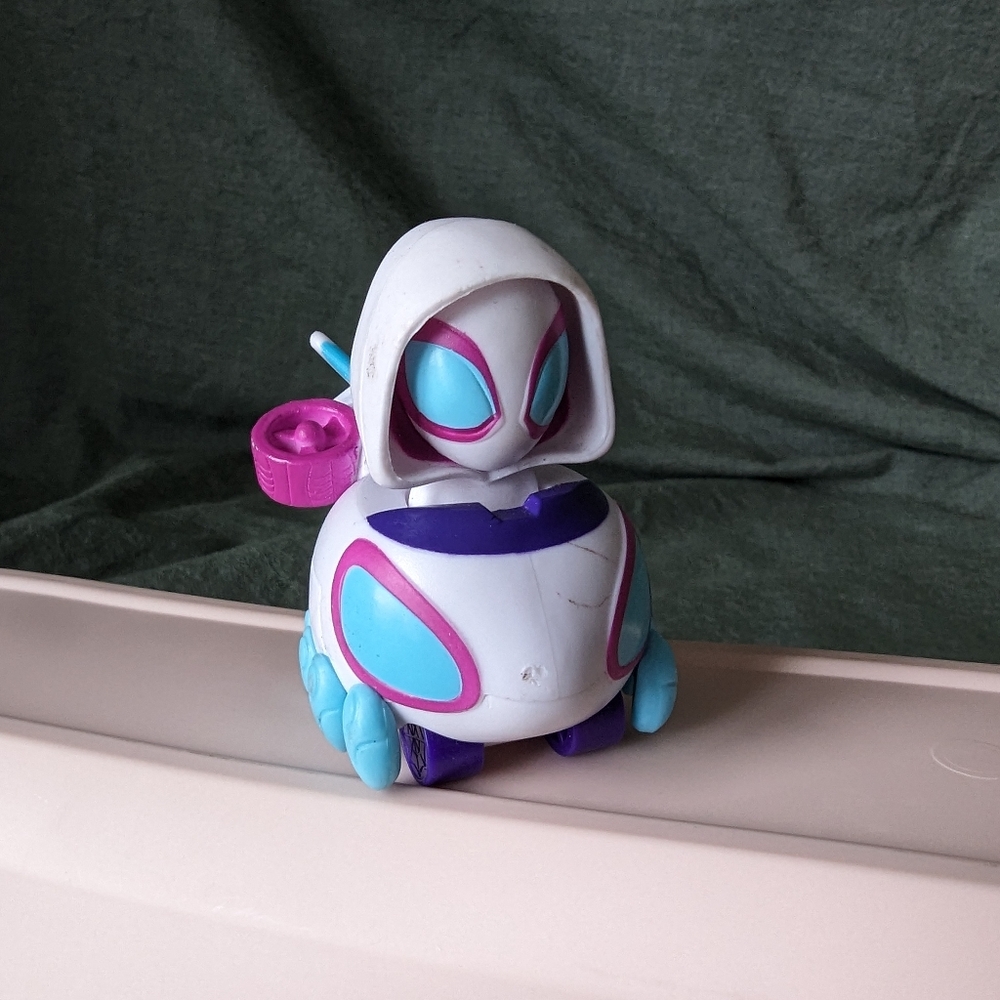 5/$20 🌼Marvel Spider Gwen Spidey & Amazing Friends Ghost Car 2" White Jazzwares